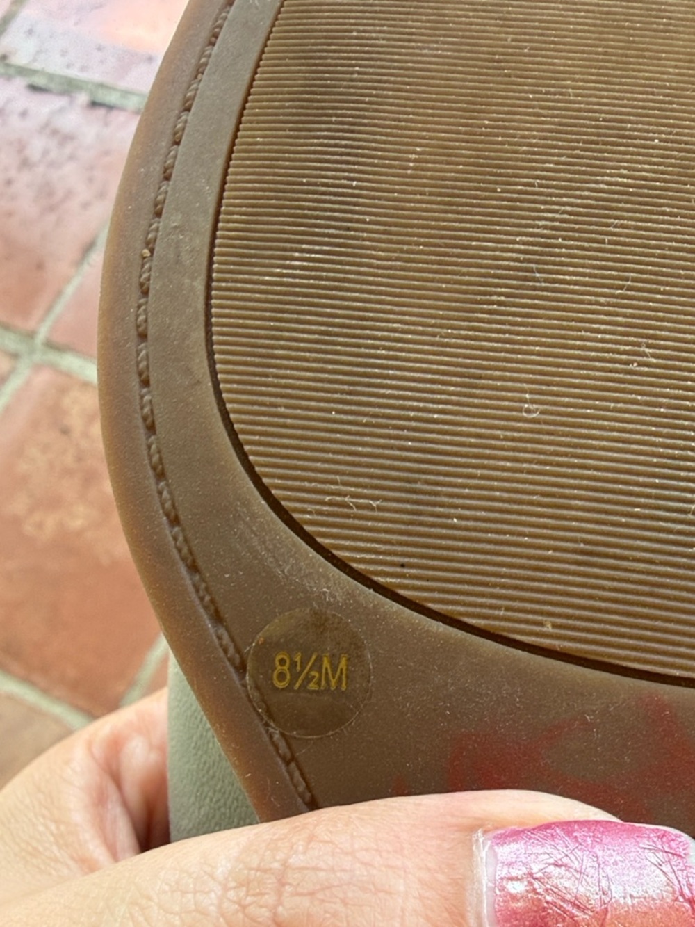 Lucky Brand Sage Safello Leather Asymmetric Slingback Sandals - Picture 10 of 11